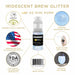 Blue Iridescent Beverage Glitter Mini Spray Pump - Wholesale-Wholesale_Case_Brew Glitter 4g Pump-bakell