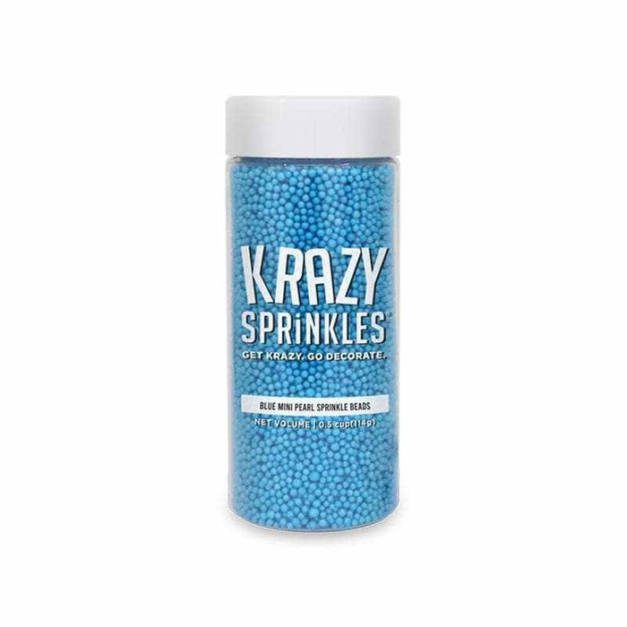 Blue Mini Pearl Beads by Krazy Sprinkles® | Bakell
