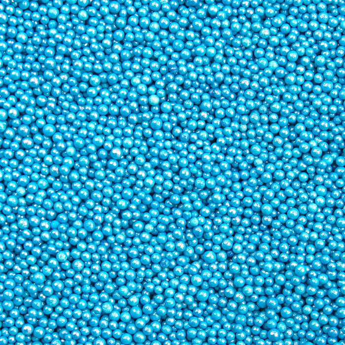 Blue Pearl Mini Sprinkle Beads-Krazy Sprinkles_HalfCup_Google Feed-bakell