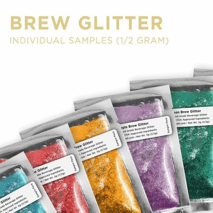 Brew Glitter® Edible Glitter Sample Pack | FDA Compliant | Bakell.com