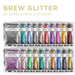 Brew Glitter® Complete Sample Pack | Edible Drink Glitter | Bakell.com