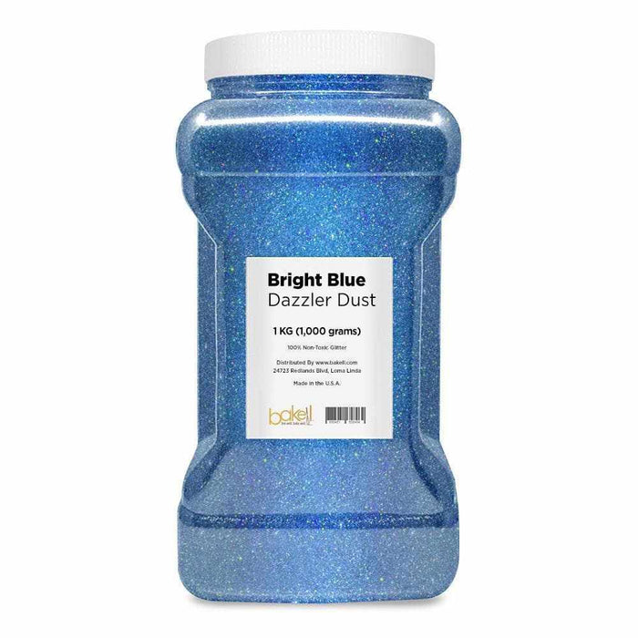 Buy Bright Blue Glitter Dust in Bulk At Wholesale | Bakell.com