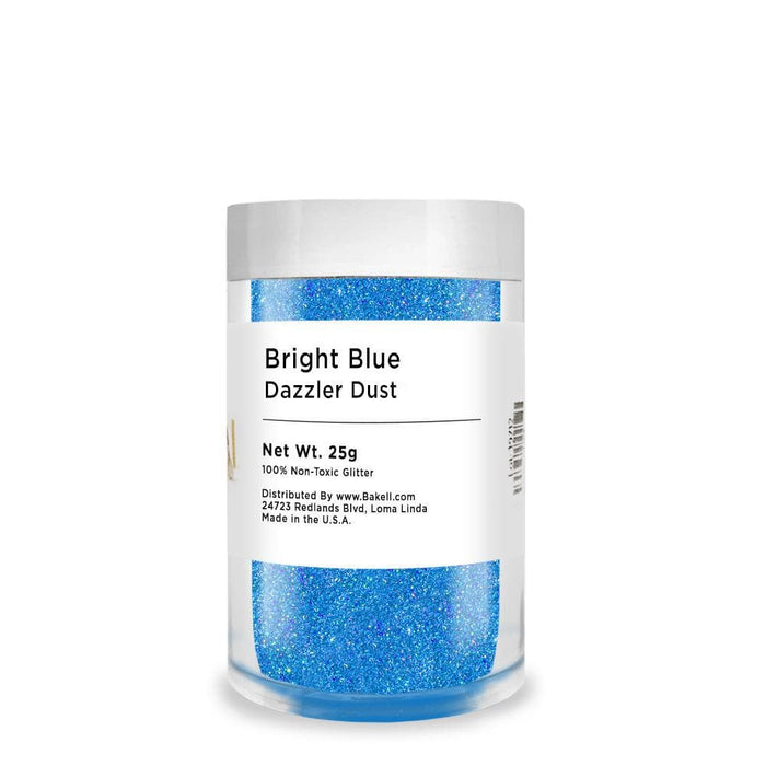 Buy Bright Blue Glitter Dust in Bulk At Wholesale | Bakell.com