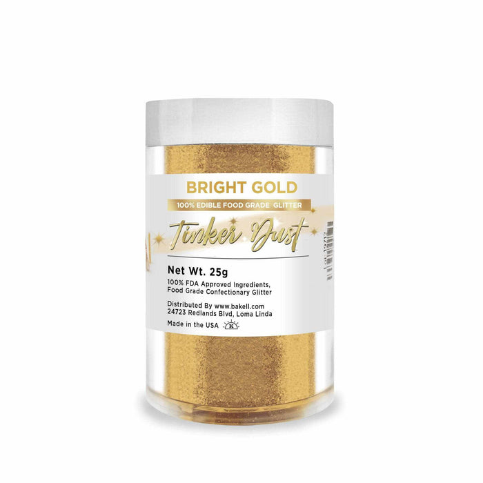 Bulk Bright Gold Edible Tinker Dust | #1 Site for Glitter | Bakell