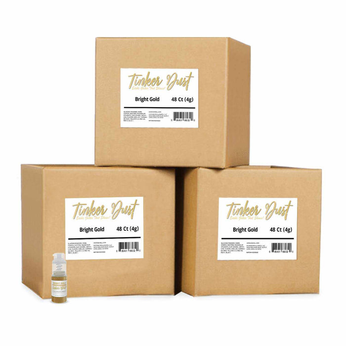Save Buy Wholesale | 4g Gold Tinker Dust | Food Grade Glitter | Baking