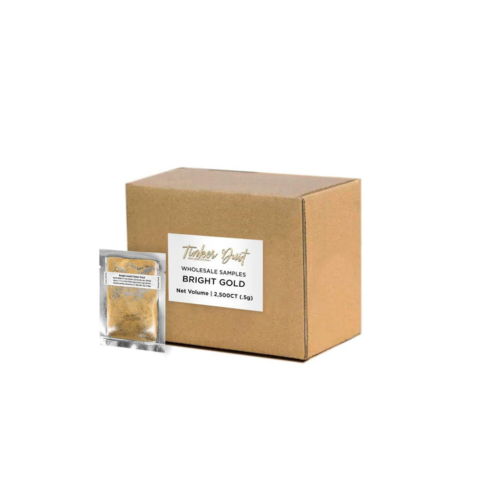 Bright Gold Tinker Dust Glitter Sample Packs Wholesale | Bakell
