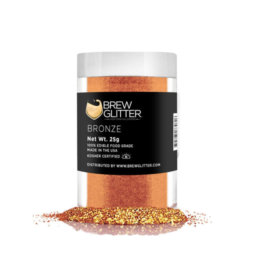 Bronze Brew Glitter®, Bulk Size | Beverage & Beer Glitters from Bakell