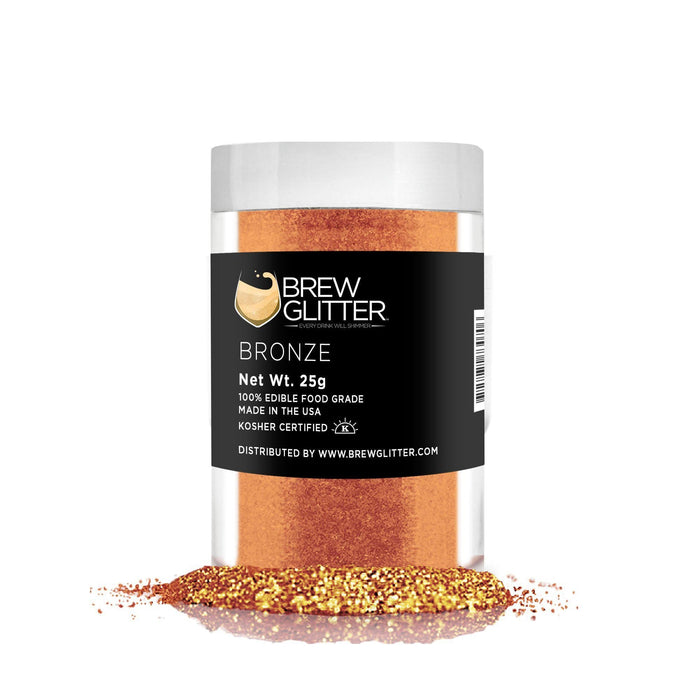 Bronze Brew Glitter®, Bulk Size | Beverage & Beer Glitters from Bakell