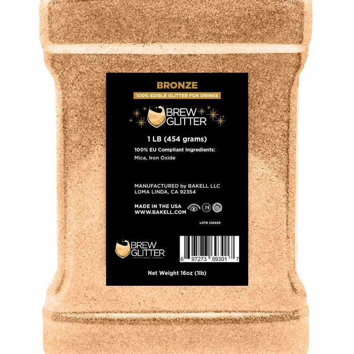 Buy E171 Free EU Compliant Bronze Brew Glitter | Bulk Sizes!