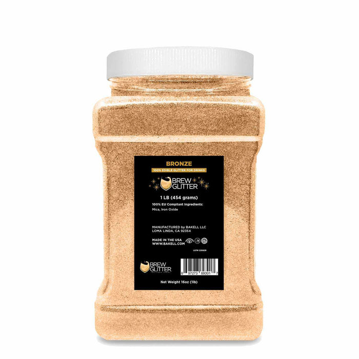 Buy E171 Free EU Compliant Bronze Brew Glitter | Bulk Sizes!
