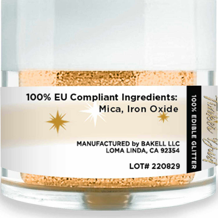 Save on Bronze EU Tinker Dust® Edible Glitter Wholesale | E171-free