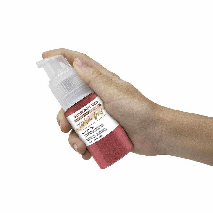 Buy Maroon Red Edible Glitter Mini Spray Pump for Drinks, $$8.24 USD