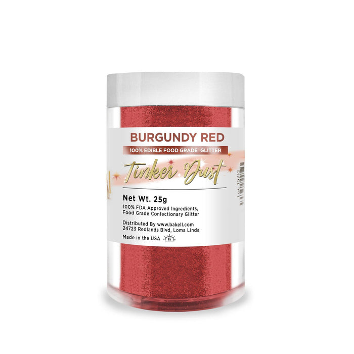 Burgundy Red Edible 5g Tinker Dust | Bakell