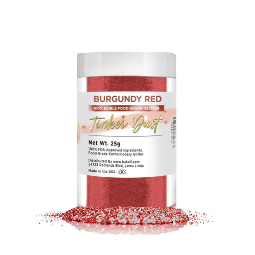 Bulk Size Burgundy Red Tinker Dust | Bakell