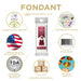 Buy Burgundy Vanilla Fondant 4oz - Soft to Use - Bakell