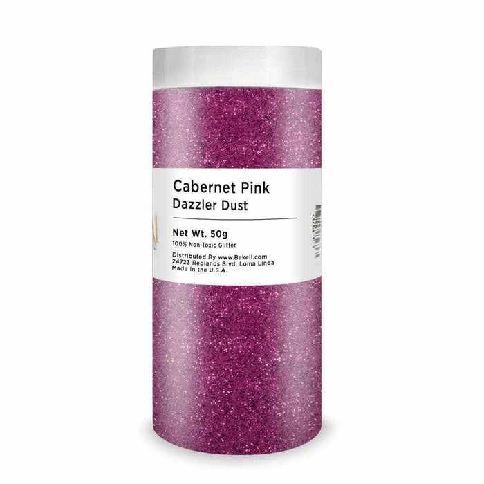 Buy Cabernet Pink Glitter Dust in Bulk At Wholesale | Bakell.com