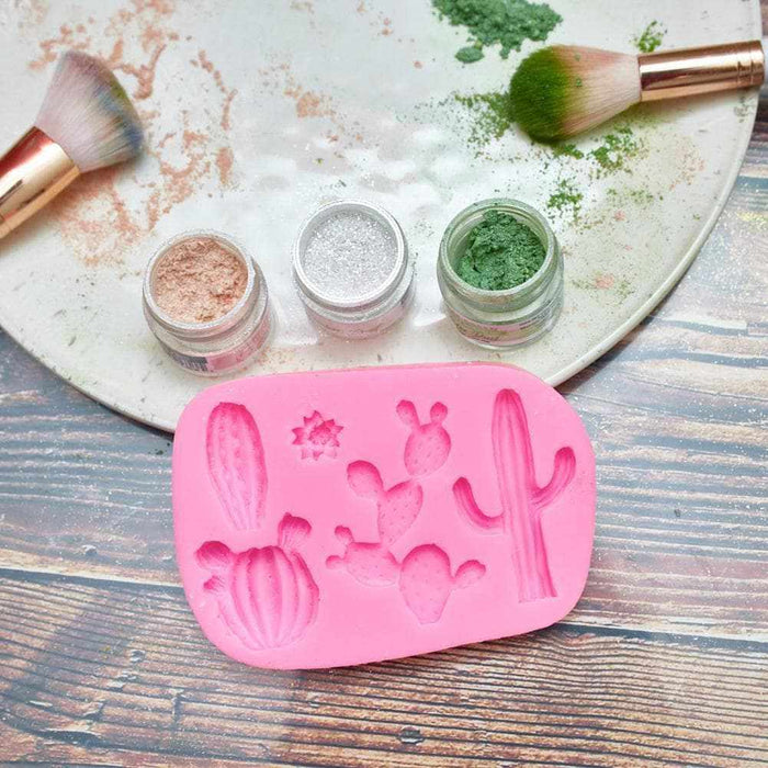 Cactus Silicone Mold with 5 Shapes - Cactus Molds - Bakell.com