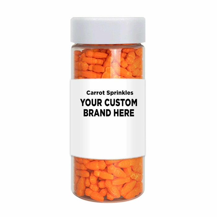 Carrot Shaped Sprinkles | Private Label | Bakell