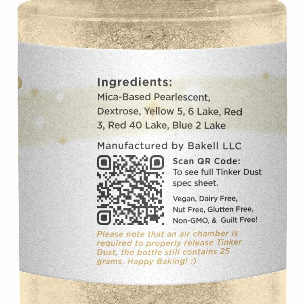 Buy Champagne Gold Glitter Spray Pump | Tinker Dust® | Bakell