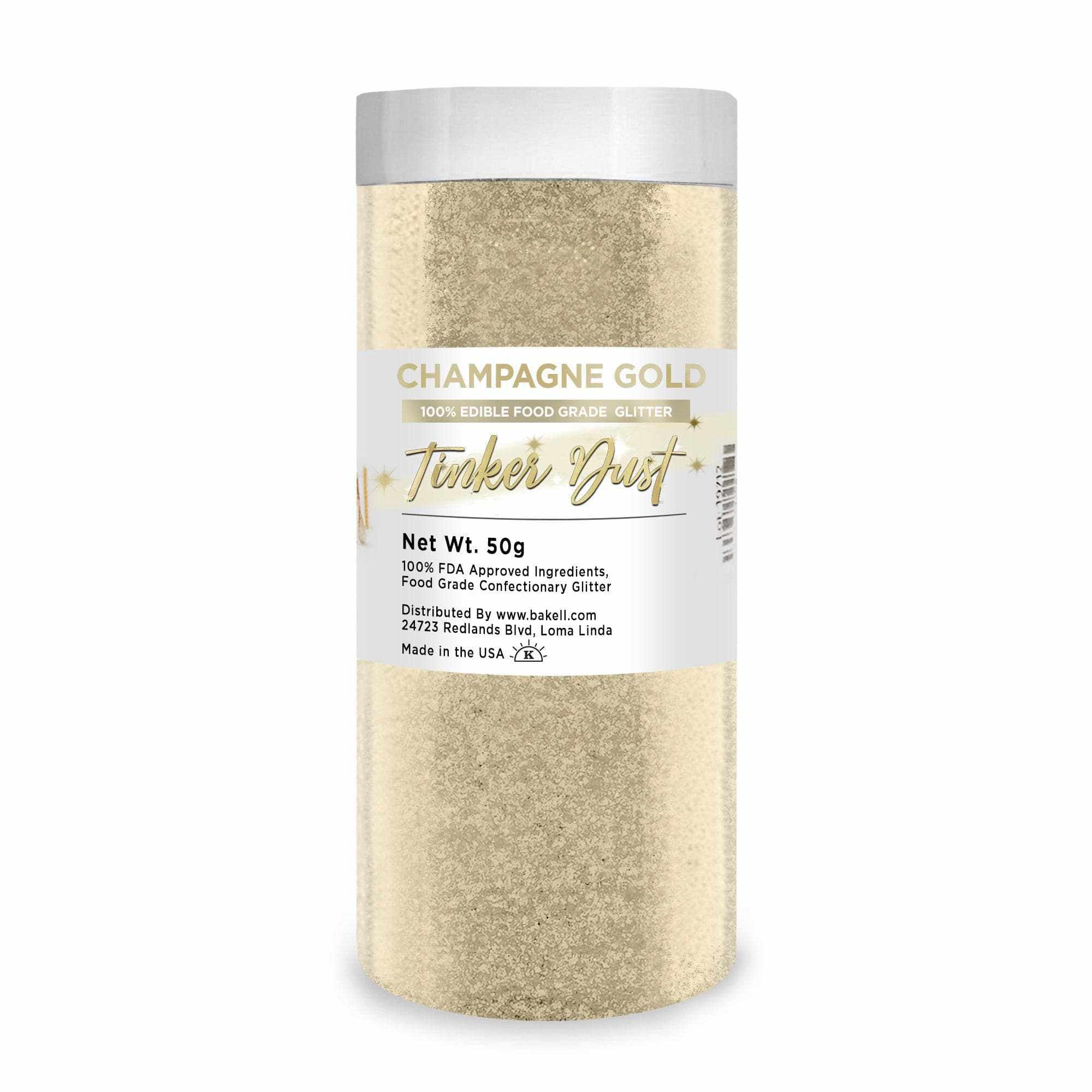 Bulk Size Champagne Gold Tinker Dust | Bakell
