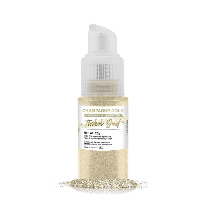 Champagne Gold Tinker Dust® Glitter | Spray Pump by the Case-Wholesale_Case_Tinker Dust Pump-bakell