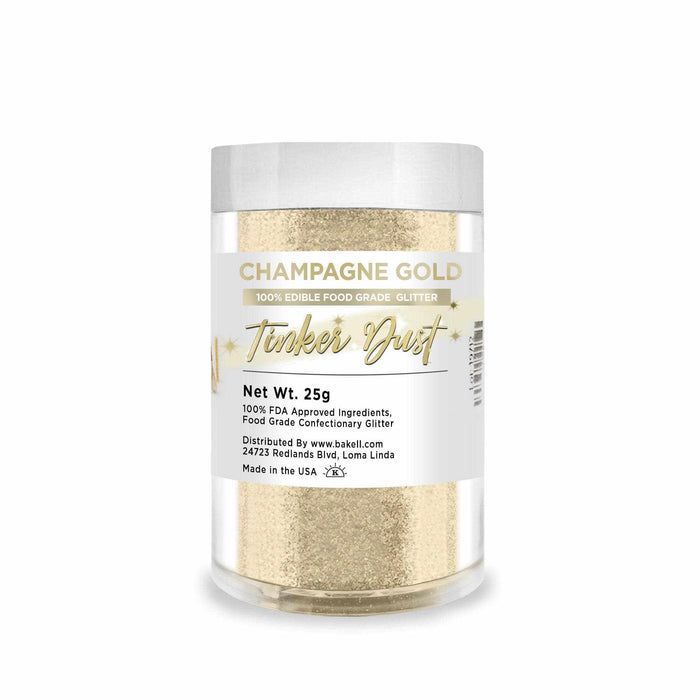 Bulk Size Champagne Gold Tinker Dust | Bakell
