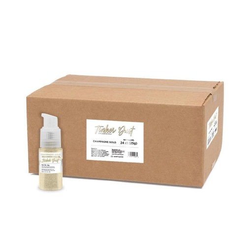 Champagne Gold Tinker Dust® Glitter | Spray Pump by the Case-Wholesale_Case_Tinker Dust Pump-bakell