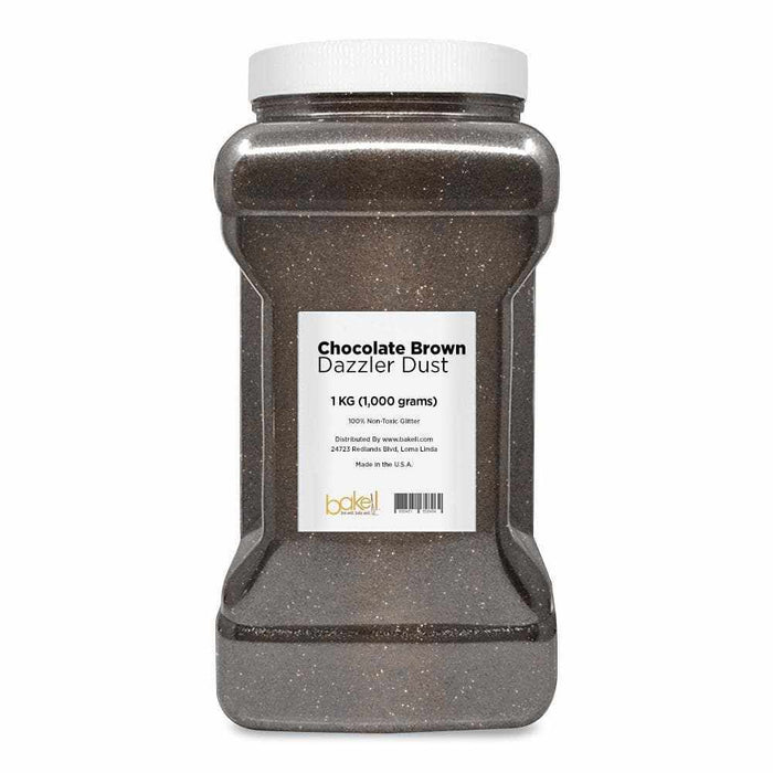 Bulk Size 25g Chocolate Brown Dazzler Dust | Bakell