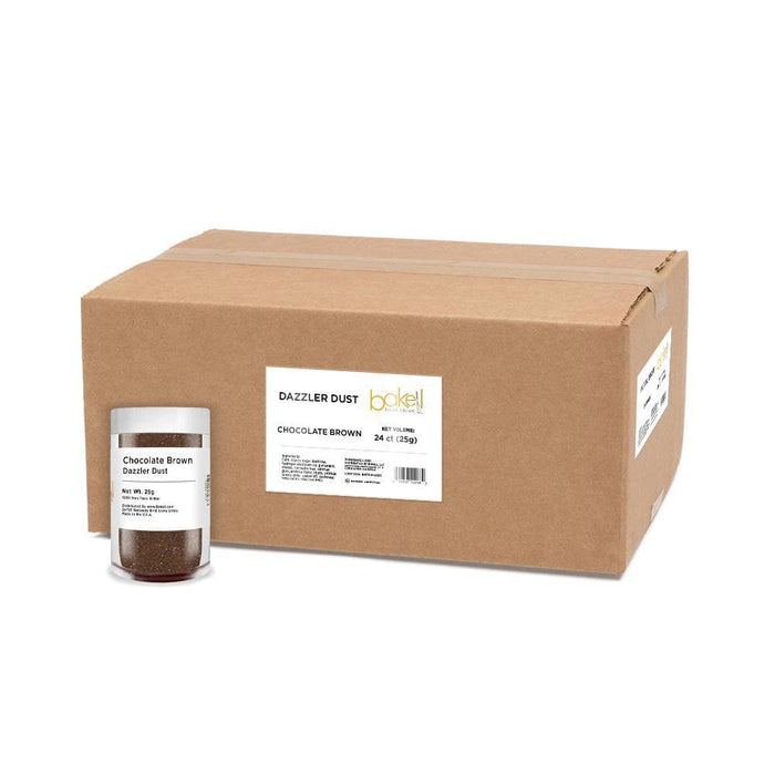 Wholesale Chocolate Brown Dazzler Dust | Bakell