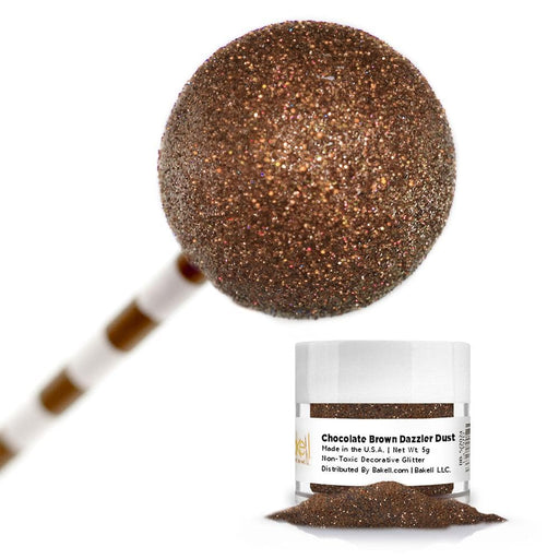 Wholesale Chocolate Brown Dazzler Dust | Bakell