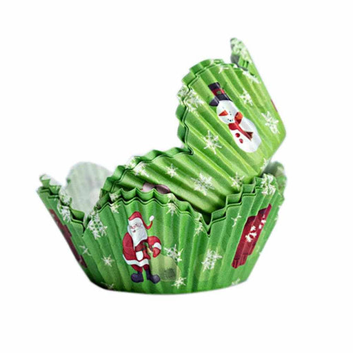 Bulk Christmas Bells Petal Cupcake Wrappers & Liners | Bakell.com