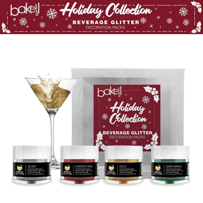 Christmas Collection Brew Glitter Combo Pack A (4 PC SET) - Bakell