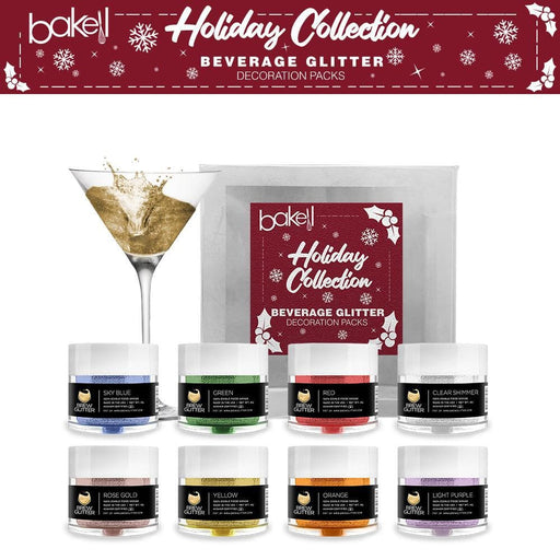Christmas Collection Brew Glitter Combo Pack B (8 PC SET) - Bakell