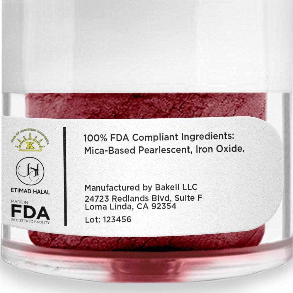 Christmas Luster Dust - Edible Fall Glitter - Bakell