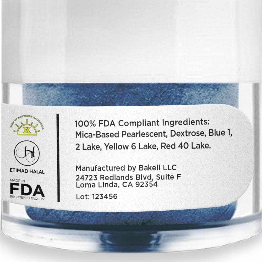 Christmas Luster Dust - Edible Fall Glitter - Bakell