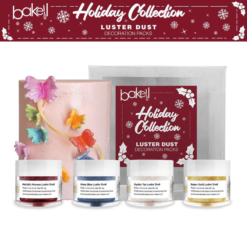 Christmas Luster Dust - Edible Fall Glitter - Bakell