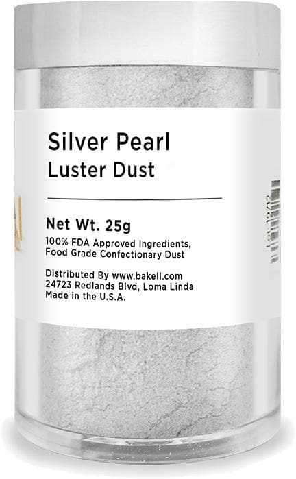 Christmas Collection Luster Dust Combo Pack B (8 PC SET) 25 Gram Jar-Luster Dust_Combo Pack-bakell