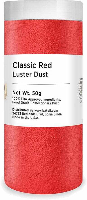 Christmas Luster Dust Combo Pack B (8 PC SET) 50 Gram Jar - Bakell