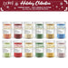 Christmas Collection Tinker Dust Combo Pack A (12 PC SET) 25 Gram Jar-Tinker Dust_Pack-bakell