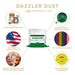 Christmas Green Dazzler Dust® 5 Gram Jar-Dazzler Dust_5G_Google Feed-bakell