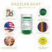 Bulk Size 25g Christmas Green Dazzler Dust | Bakell
