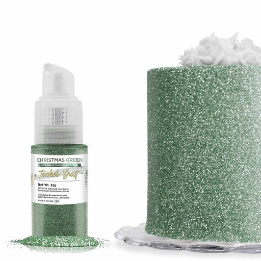 Buy Christmas Green Glitter Spray Pump | Tinker Dust | Bakell