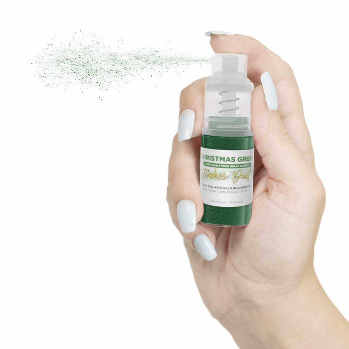 Brand New Miniature Spray Pumps (4g) | Green Tinker Edible Glitter