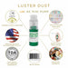 Purchase Christmas Green Luster Dust at Wholesale Pricing | Mini Pumps