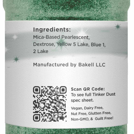 45g Shaker Christmas Green Tinker Dust | Bakell