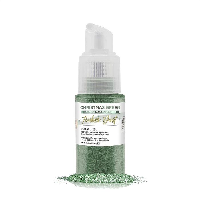 Christmas Green Tinker Dust® Glitter | Spray Pump by the Case-Wholesale_Case_Tinker Dust Pump-bakell
