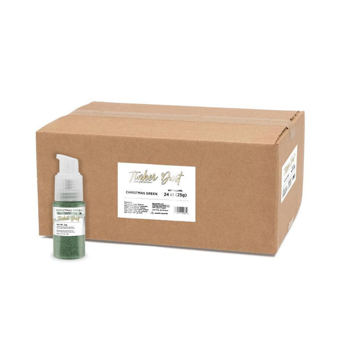Christmas Green Tinker Dust® Glitter | Spray Pump by the Case-Wholesale_Case_Tinker Dust Pump-bakell