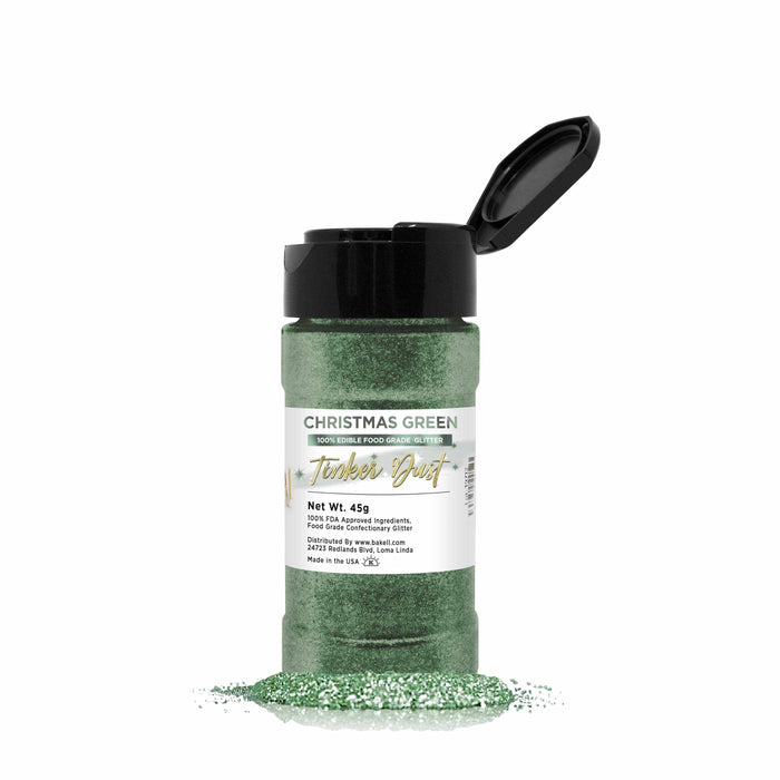 45g Shaker Christmas Green Tinker Dust | Bakell