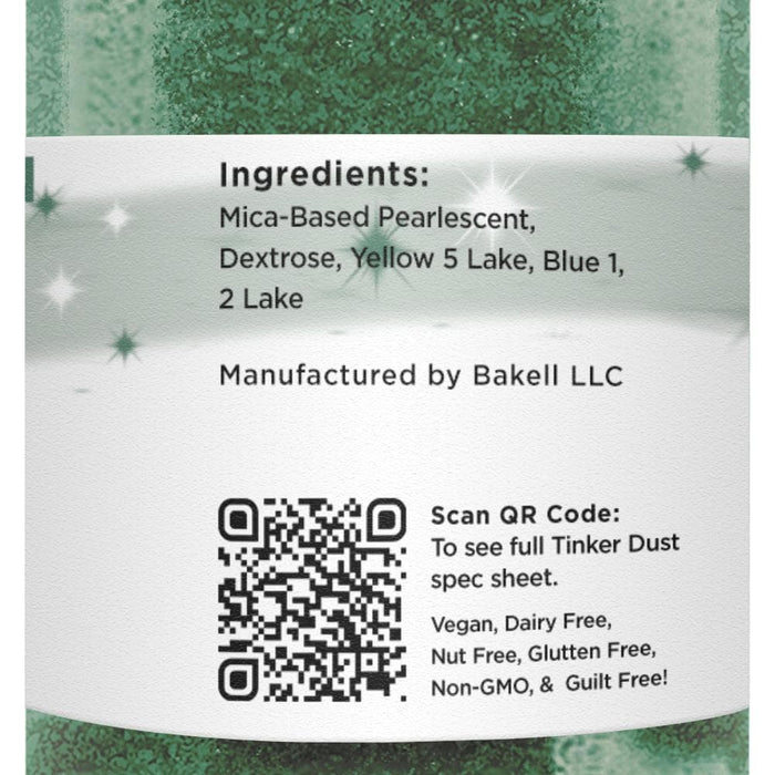 Christmas Green Tinker Dust Glitter | Private Label | Bakell