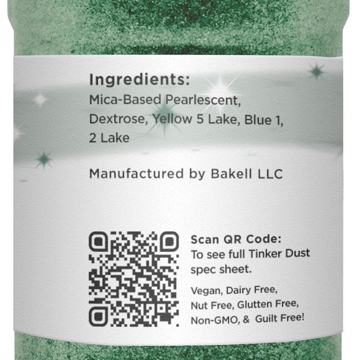 Christmas Green Tinker Dust Glitter | Private Label | Bakell